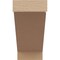 Ekena Millwork 2"W x 4"D x 4"H Classic Burlington Rough Cedar Woodgrain TimberThane Corbel, Primed Tan CORUR02X04X04BURRCPR - alternate 5